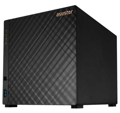 Drivestor 4 AS1104T Asustor - Storage NAS 4 Baias p/ HDD/SSD SATA