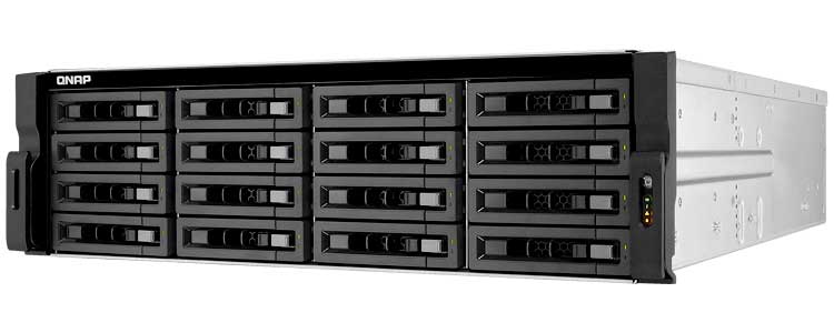 TS-EC1679U-SAS-RP - Servidor Storage NAS Rackmount 16 Discos