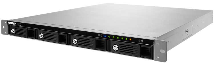 TS-451U Qnap - Storage NAS rackmount para 4 hard disks SATA