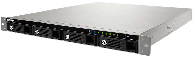 QNAP TS-453U-RP - Rackmount Storage NAS 4 discos SATA 