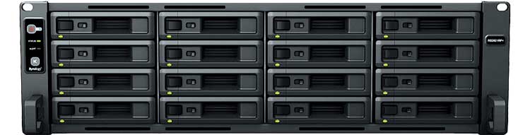 RS2821RP+ Synology RackStation - Storage NAS 16 Bay p/ HDD SATA/SSD