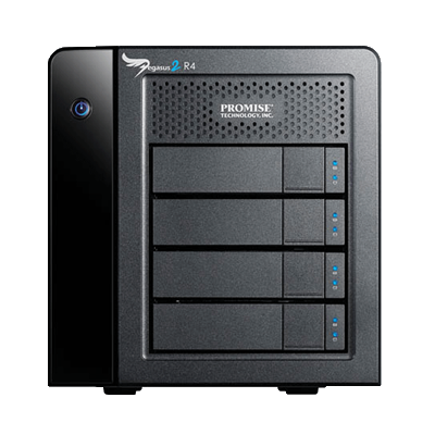 Pegasus2 R4 - Storage Thunderbolt 2 até 12TB SATA