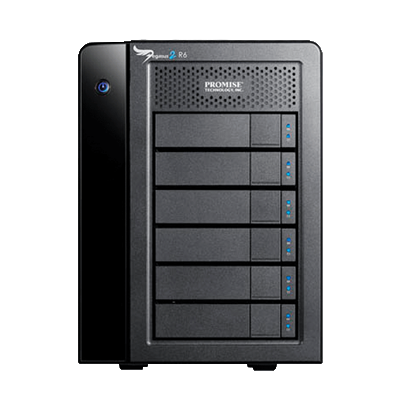 Pegasus2 R6 - Storage DAS até 24TB Thunderbolt-2