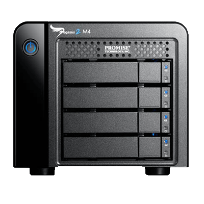 Pegasus2 M4 - Storage DAS 4TB Thunderbolt 2 Portátil