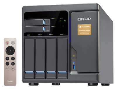 TVS-682T Qnap - Storage Thunderbolt 2 DAS/NAS/iSCSI/SAN com 10GbE
