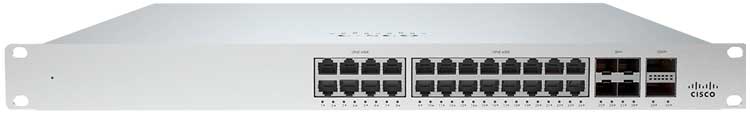 MS355-24X-HW Meraki Cisco - Switch 24 portas LAN Gigabit Layer 3
