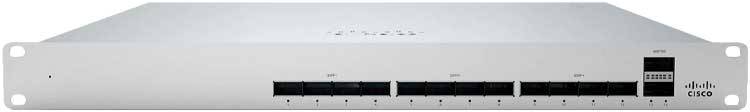 MS450-12-HW Meraki Cisco - Switch de distribuição 12 portas SFP+ 10GbE