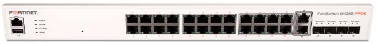 FS-M426E-FPOE FortiSwitch - Switch 16 portas Gigabit Full PoE