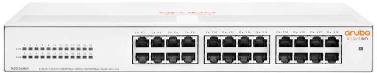 R8R49A Aruba - Switch Instant On 1430 24 portas LAN Gigabit Layer 2 HPE