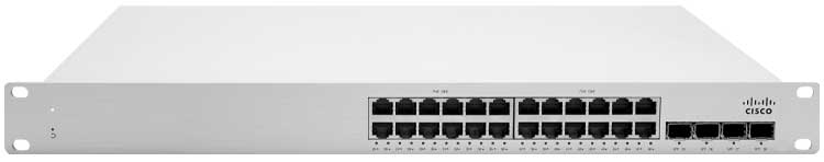 MS210-24-HW Meraki Cisco - Switch 24 portas LAN Gigabit Layer 3