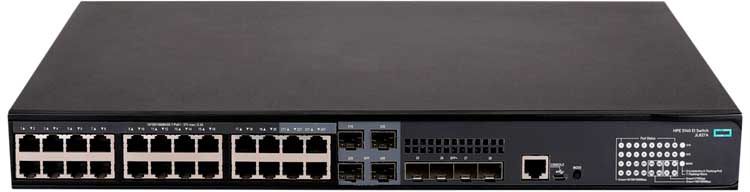JL827A HPE - Switch 24 portas FlexNetwork 5140 24G PoE+ 4SFP+ EI