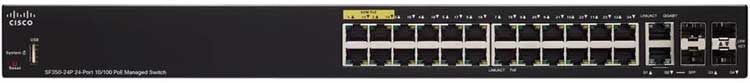 Cisco SG355-10P - Switch Gerenciável com 10 Portas PoE