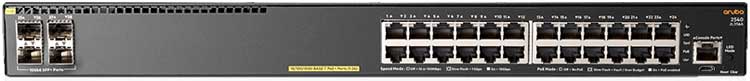 JL356A Aruba - Switch 24 portas Gerenciável PoE 2540 24G