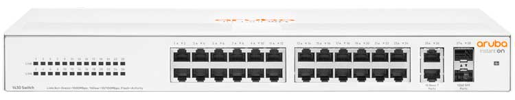 R8R50A Aruba - Switch Instant On 1430 26 portas LAN Gigabit Layer 2 HPE