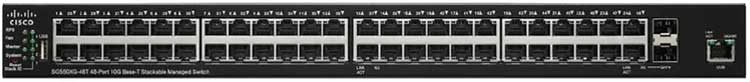 Cisco SG550XG-48T - Switch Gerenciável com 48 Portas 10 Gigabits