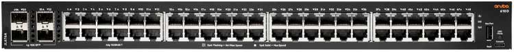 JL676A Aruba HPE - Switch CX 6100 48G 4SFP+ 48 portas LAN Gigabit