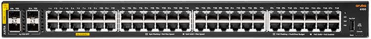 JL675A Aruba HPE - Switch CX 6100 48G 48 portas LAN Gigabit PoE