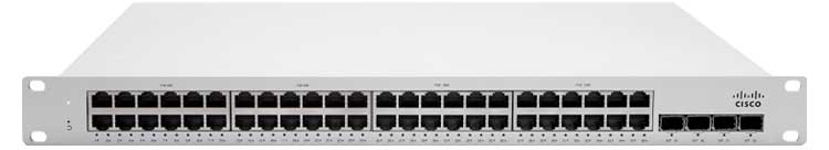 MS210-48LP-HW Meraki Cisco - Switch 48 portas PoE LAN Gigabit Layer 3