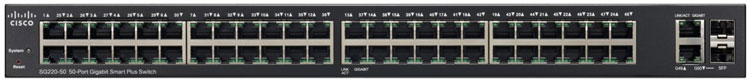Cisco SG220-50 - Switch Gerenciável com 50 Portas