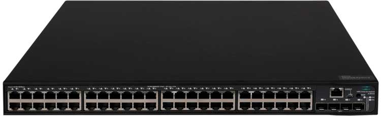 JL824A HPE - Switch 48 portas FlexNetwork 5140 48G PoE+ 4SFP+ EI