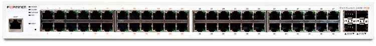 FS-248E-POE FortiSwitch - Switch 48 portas LAN Gigabit Full PoE e 4SFP