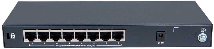 JH330A HPE - Switch 8 portas OfficeConnect 1420 8G PoE+