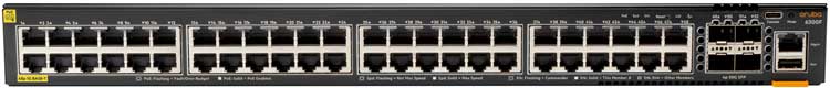 JL666A Aruba HPE - Switch CX 6300F 24 portas LAN Gigabit PoE