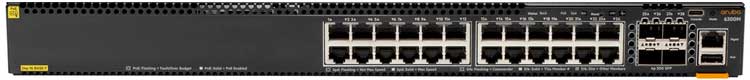 JL662A Aruba HPE - Switch CX 6300M 24 portas LAN Gigabit PoE