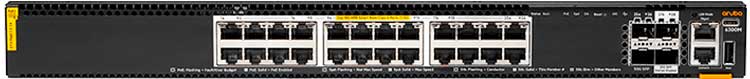 R8S89A Aruba HPE - Switch CX 6300M 24 portas LAN MultiGigabit PoE