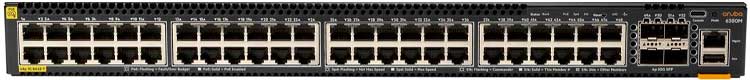 JL661A Aruba HPE - Switch CX 6300M 48 portas LAN Gigabit PoE