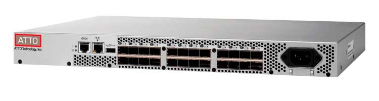 Switch Fibre Channel 16Gbs 12 portas SFP inclusos