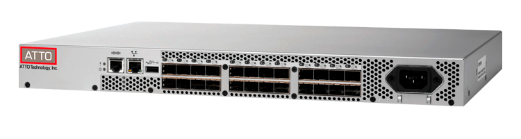Switch Fibre Channel 8Gbs 8 portas SFP inclusos