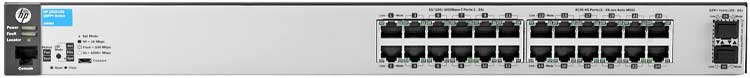 J9856A Aruba - Switch Aruba 2530 24G 24 portas LAN Gigabit