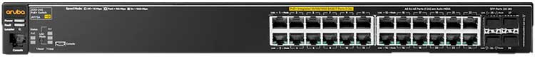 J9773A Aruba - Switch Aruba 2530 24G PoE+ 24 portas LAN Gigabit