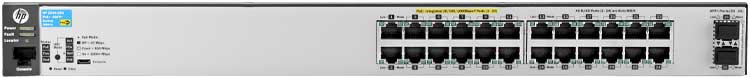 J9854A Aruba - Switch Aruba 2530 24G PoE+ 24 portas LAN Gigabit