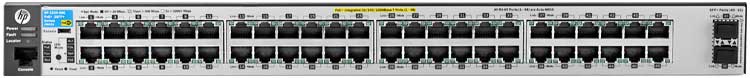 J9853A Aruba - Switch Aruba 2530 48G PoE+ 48 portas LAN Gigabit