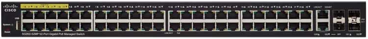 Cisco SG350-52MP - Switch Gerenciável com 52 Portas PoE