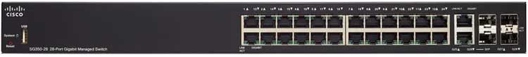 Cisco SG350-28 - Switch Gerenciável com 28 Portas