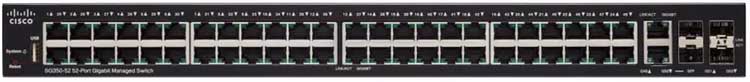 Cisco SG350-52 - Switch Gerenciável com 52 Portas