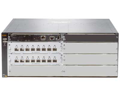 JL095A Aruba HPE - Switch de chassi modular 16 slots abertos SFP+