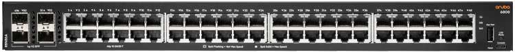 R8N86A Aruba HPE - Switch CX 6000 48G 4SFP 48 portas LAN Gigabit