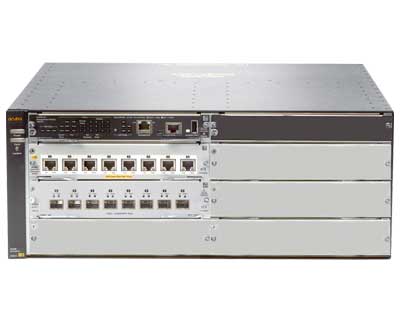 JL002A Aruba HPE - Switch de chassi modular 8p 10GBase-T PoE+ e 4p SFP+