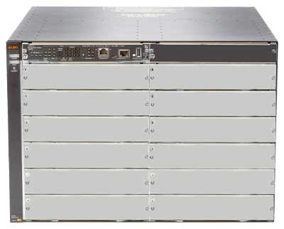 J9822A Aruba HPE - Switch de chassi modular CX 5412R com 12 slots