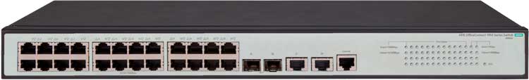 JG960A HPE - Switch 24 portas OfficeConnect 1950 24G 2SFP+ 2XGT