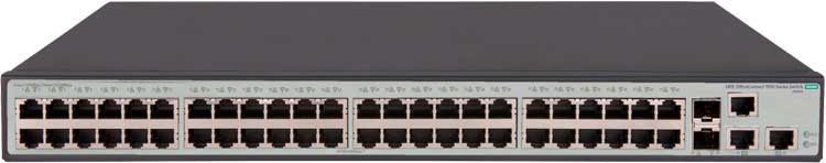 JG963A HPE - Switch 48 portas OfficeConnect 1950 48G 2SFP+ 2XGT PoE+