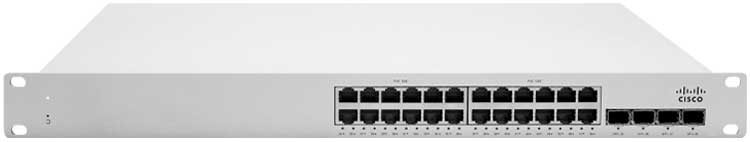 MS250-24-HW Meraki Cisco - Switch 24 portas LAN Gigabit Layer 3
