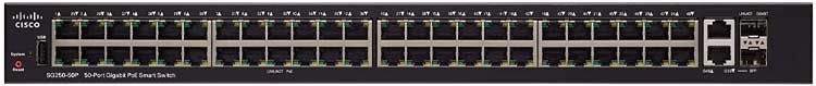 Cisco SG250-50P - Switch Gerenciável com 50 Portas PoE