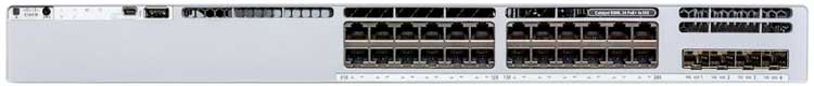 C9300L-24UXG-4X Cisco - Switch Catalyst 24 portas MultiGigabit UPoE