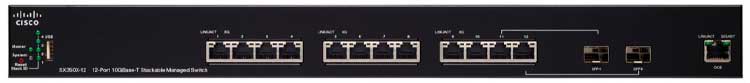 Cisco SX350X-12 - Switch Gerenciável 12 portas LAN 10G