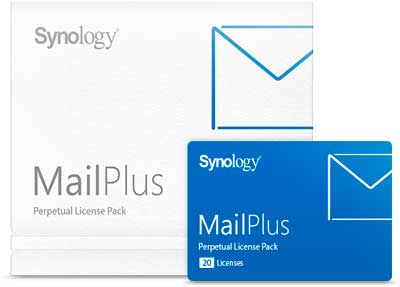 Synology MailPlus Server - PACK com 20 Licenses